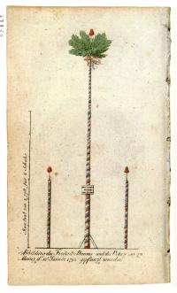 Freiheitsbaum zu Mainz 1793